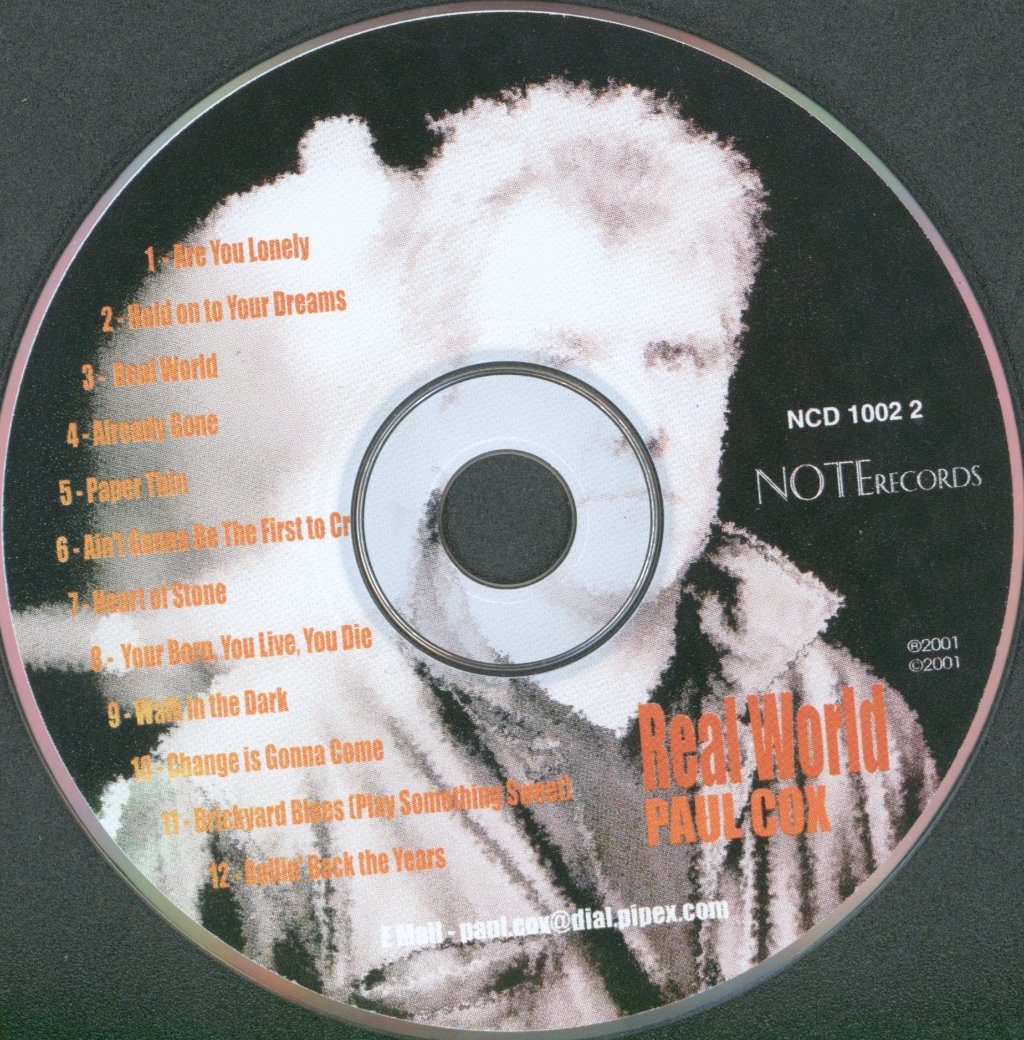 Paul Cox - Real World - Cd