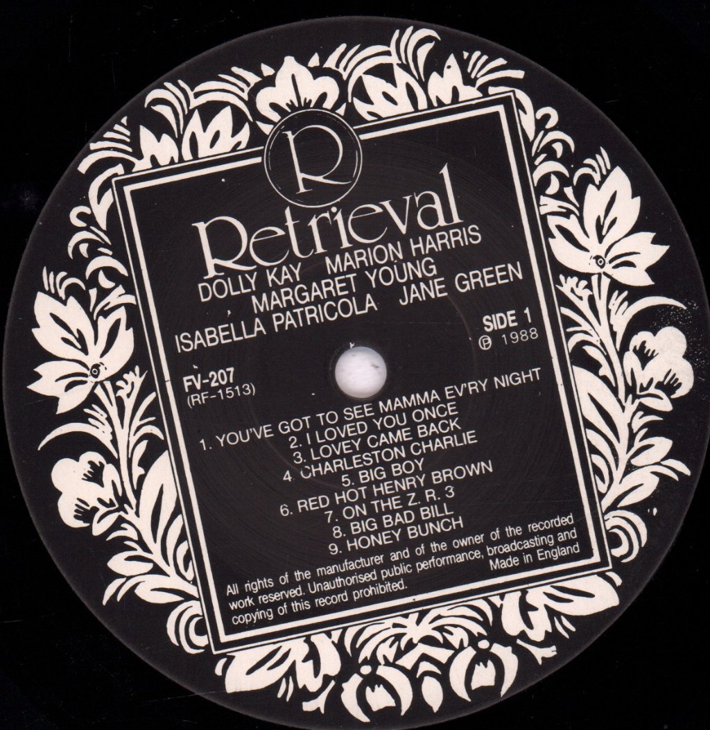 Various Artists - Red Hot Mammas - Lp