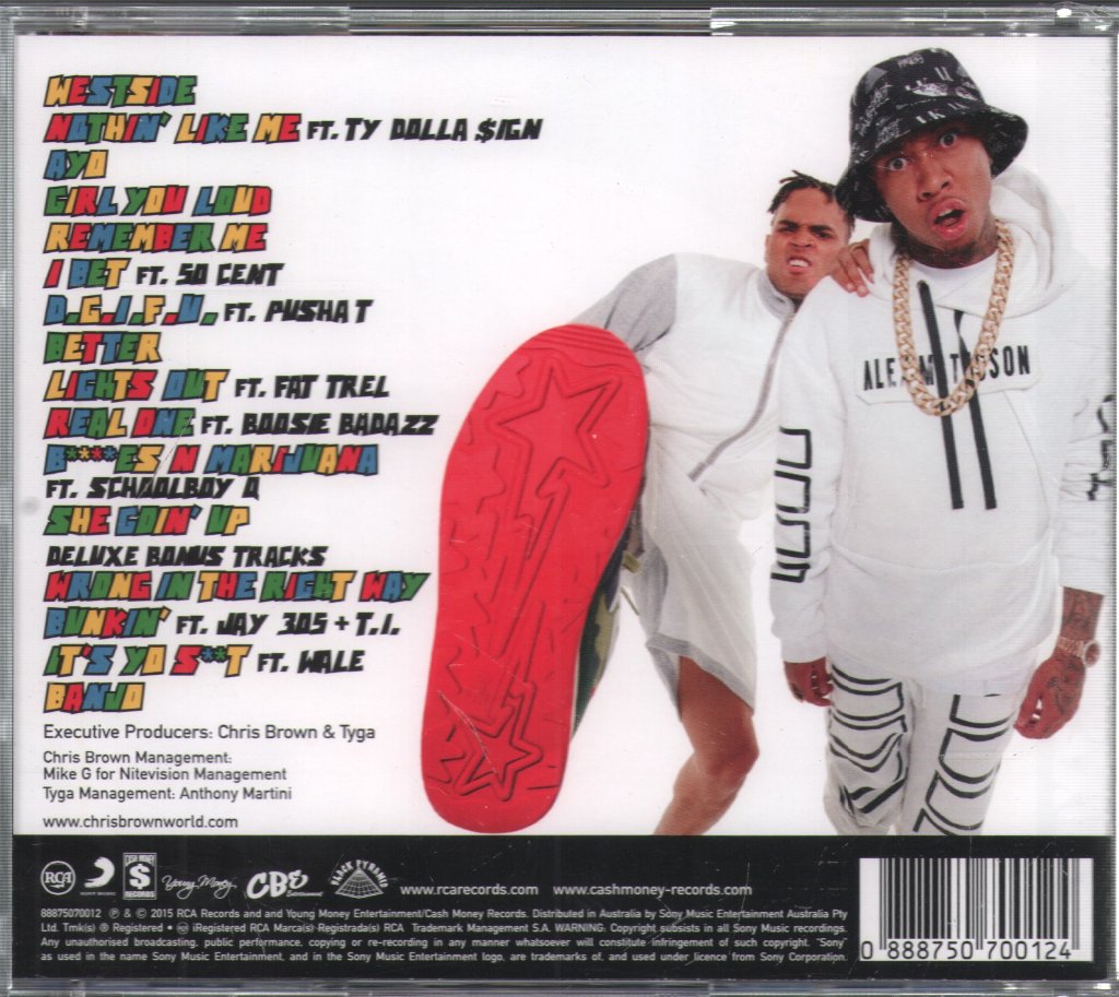 Chris Brown & Tyga - Fan Of A Fan (The Album) - Cd