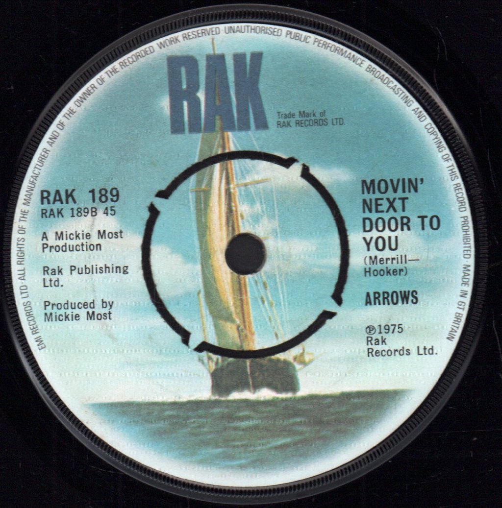 Arrows - My Last Night With You - 7 Inch