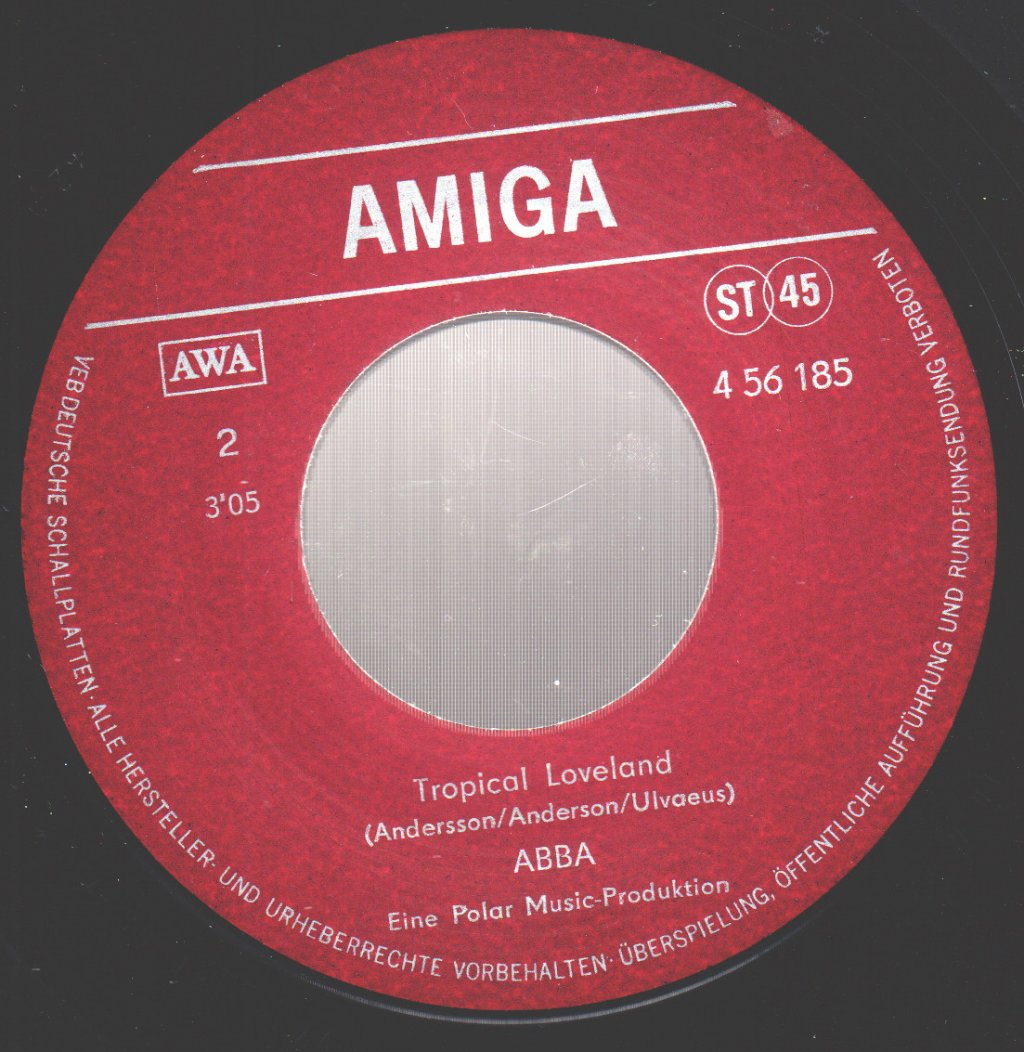 ABBA - Mamma Mia / Tropical Loveland - 7 Inch