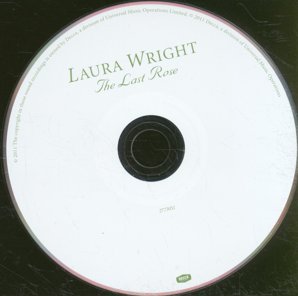 Laura Wright - Last Rose - Cd