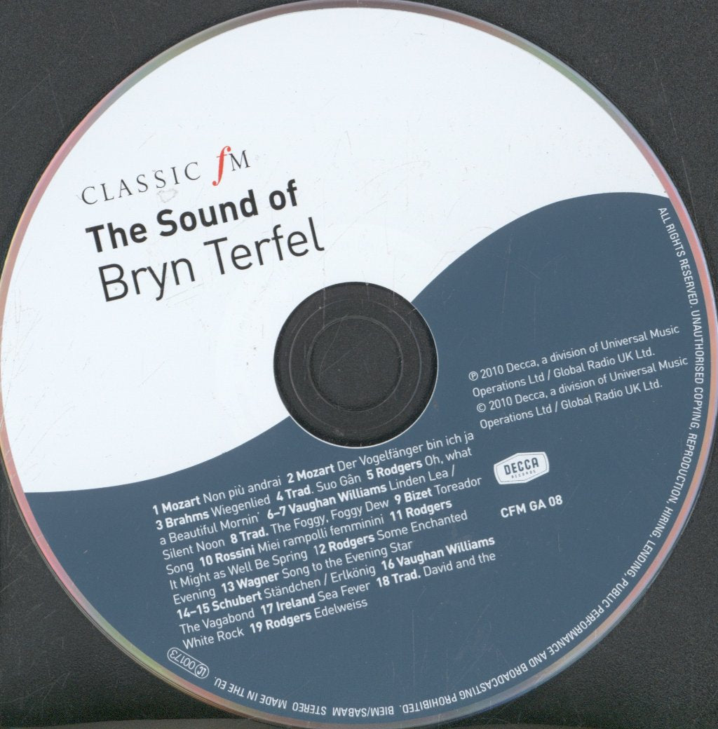 Bryn Terfel - Sound Of Bryn Terfel - Cd