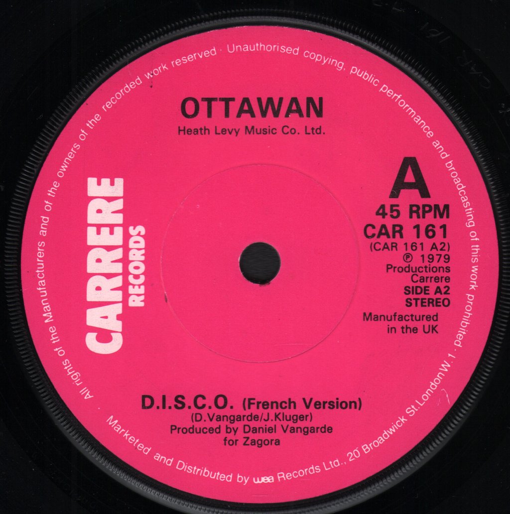 Ottawan - Disco - 7 Inch