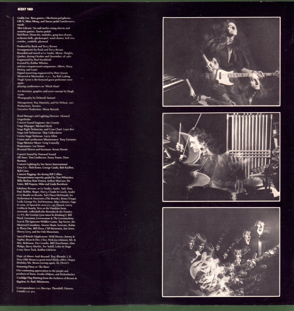 Rush - Moving Pictures - Lp