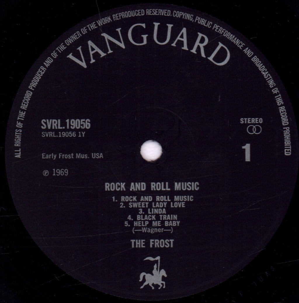 Frost (60'S Group) - Rock And Roll Music - Lp