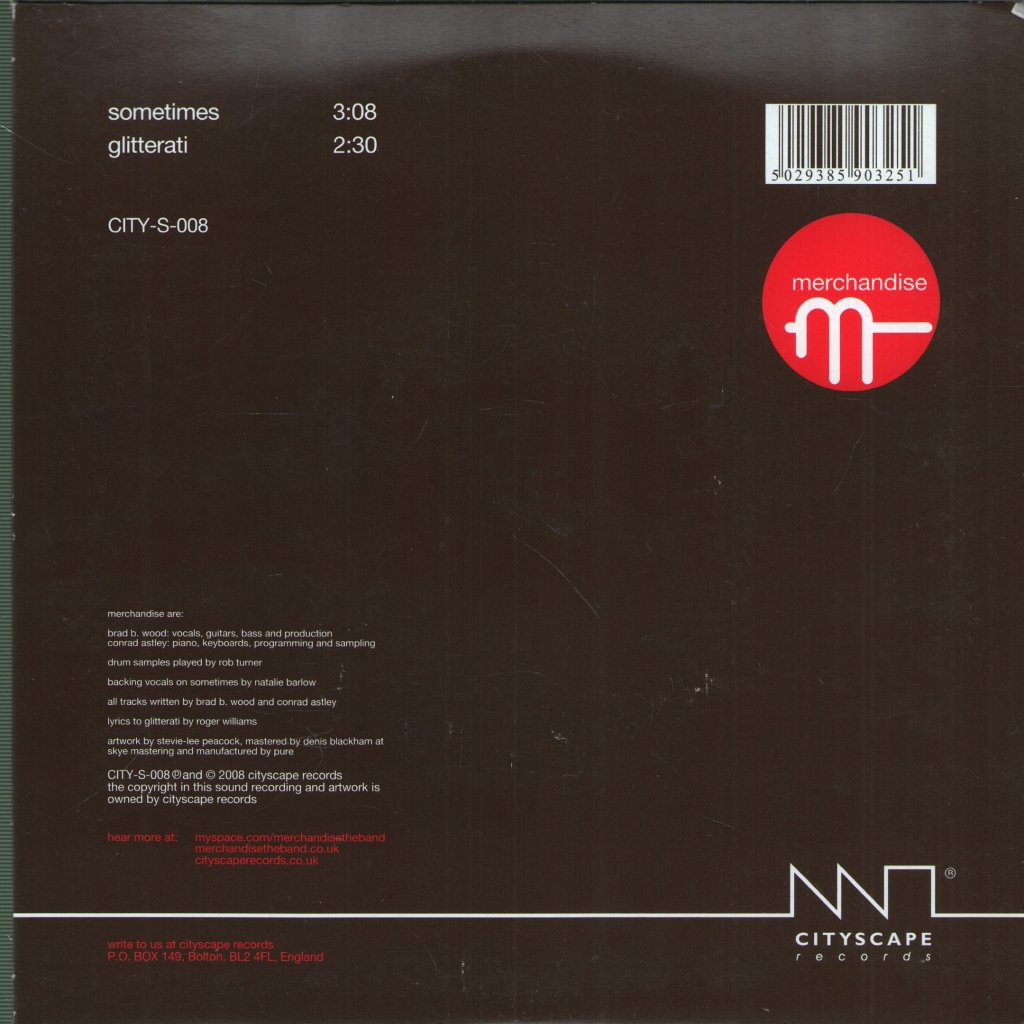 Merchandise - Sometimes - 7 Inch