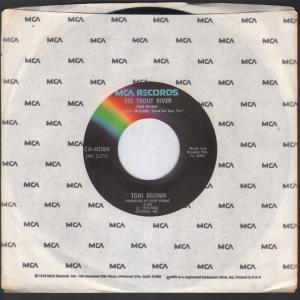 Toni Brown - Big Trout River - 7 Inch
