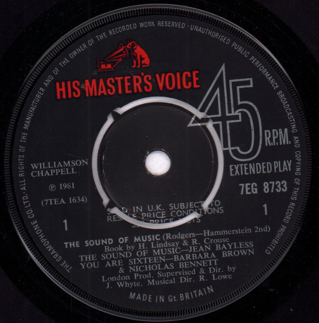 Various Artists - Sound Of Music - 7 Inch