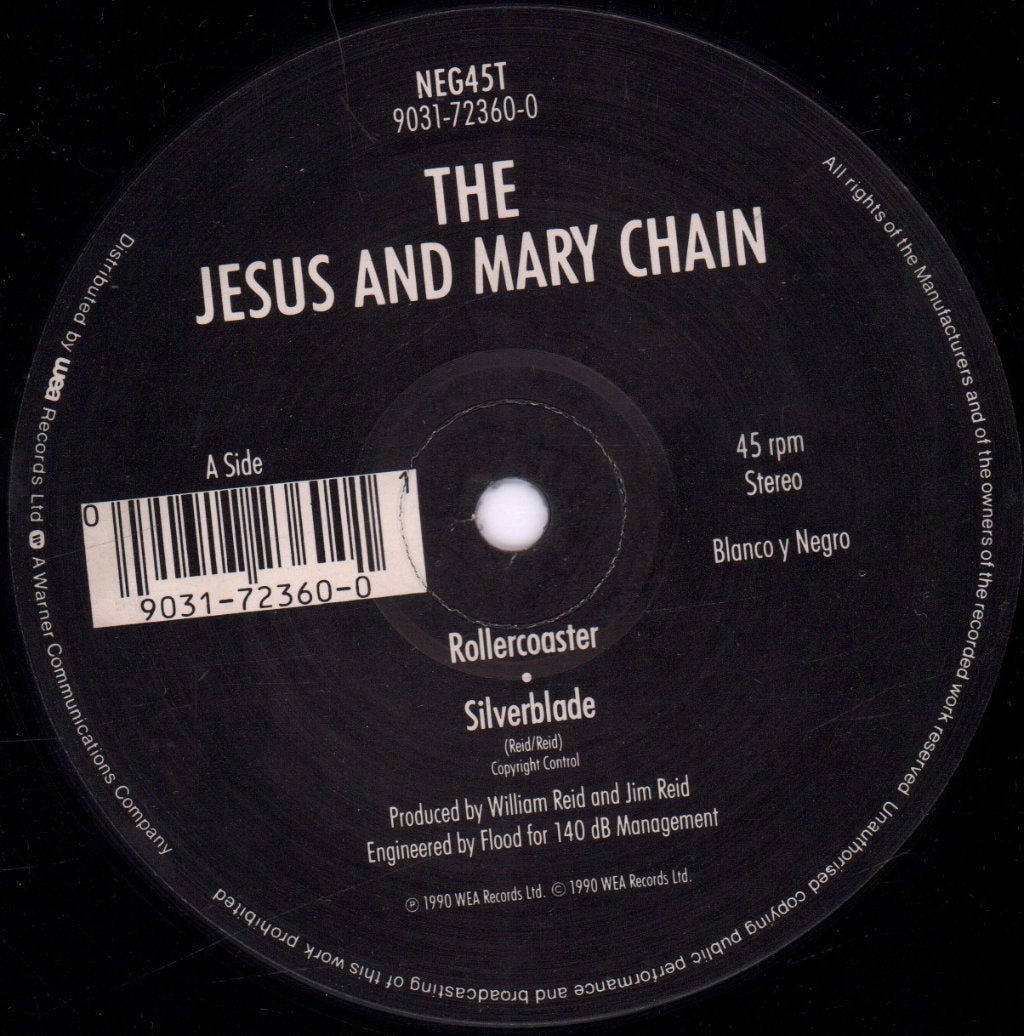 Jesus And Mary Chain - Rollercoaster - 12 Inch