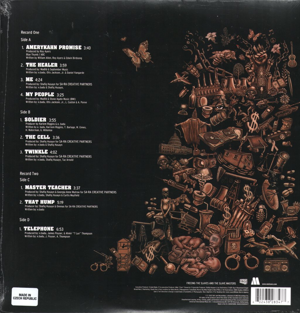 Erykah Badu - New Amerykah: Part One (4th World War) - Double Lp