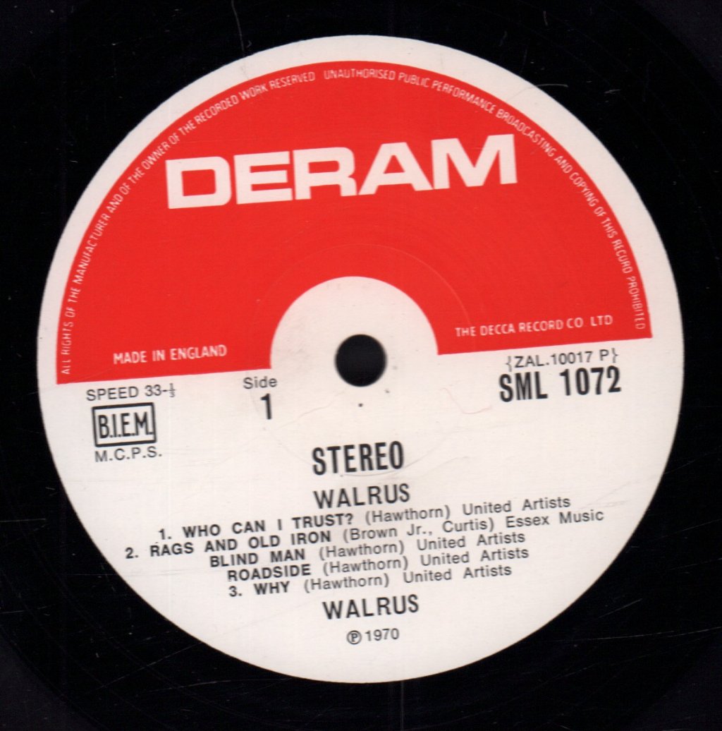 Walrus (70'S Group) - Walrus - Lp