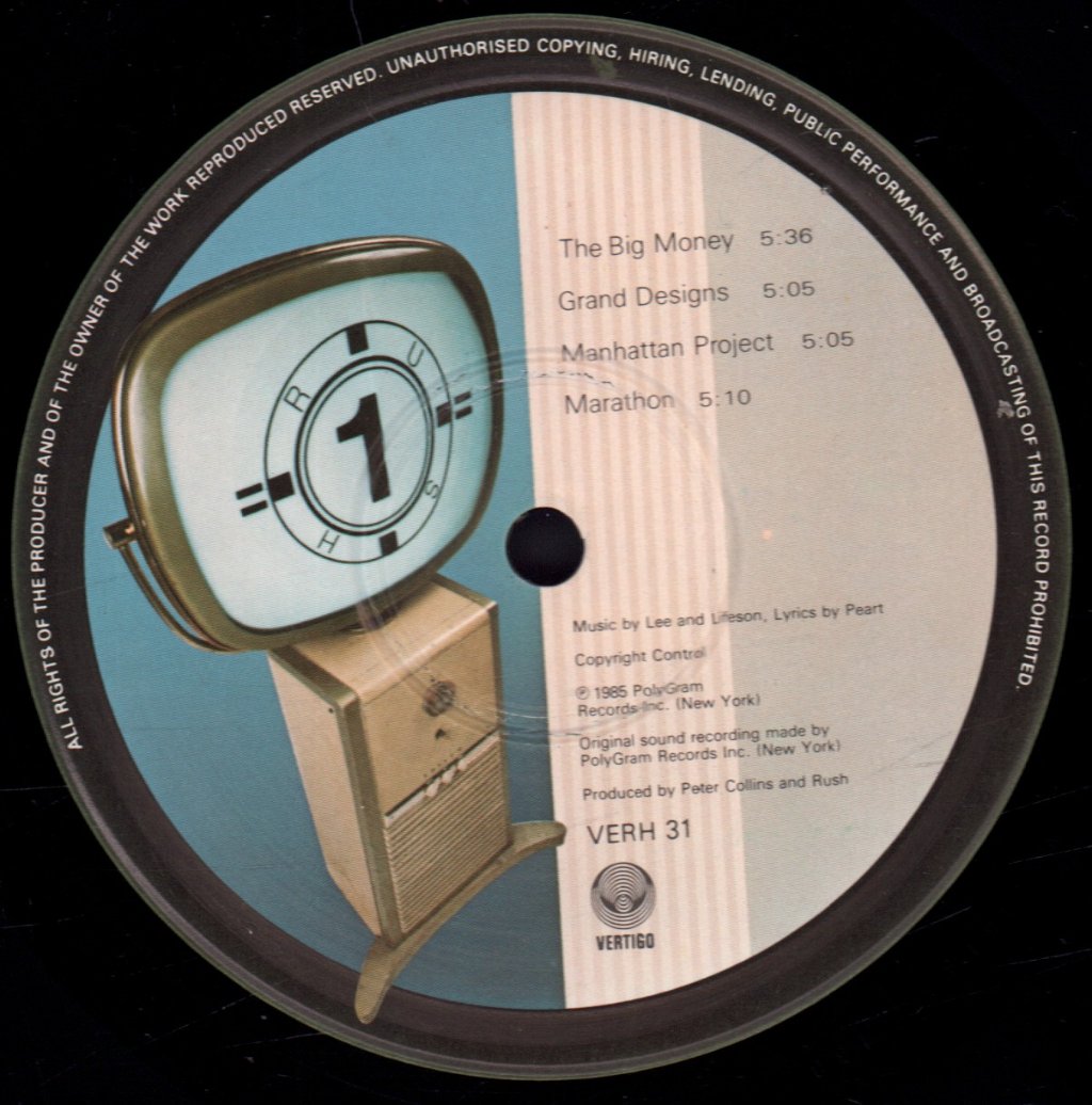 Rush - Power Windows - Lp