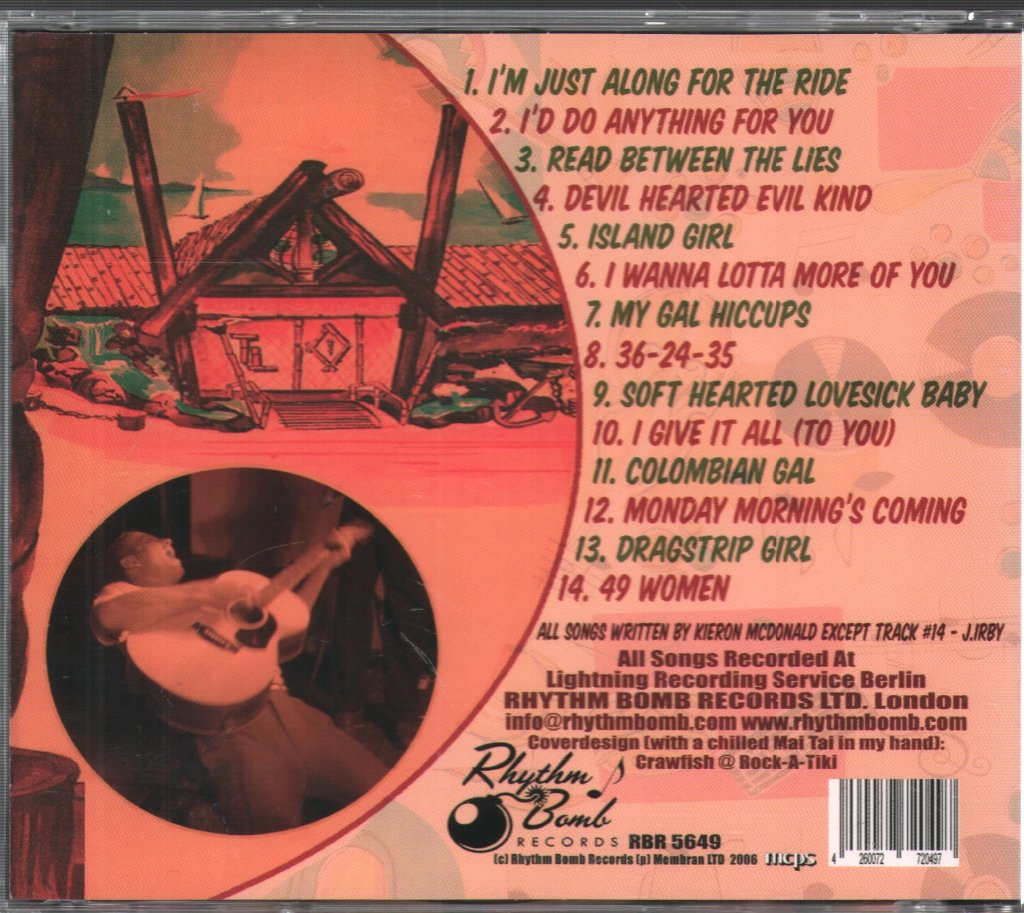Kieron McDonald - Island Girl - Cd