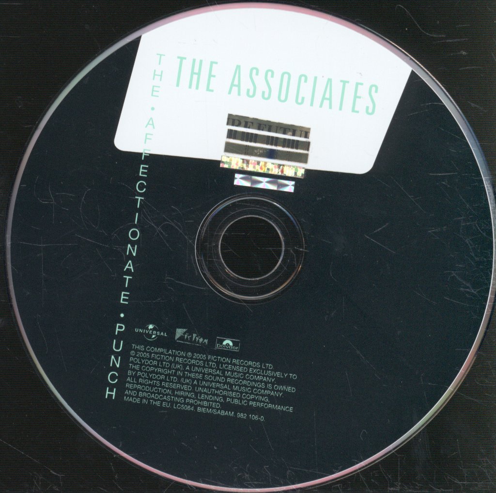 Associates - Affectionate Punch - Cd