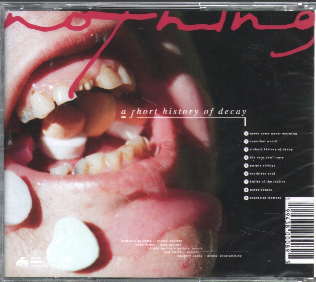 Nothing - A Short History of Decay - Cd