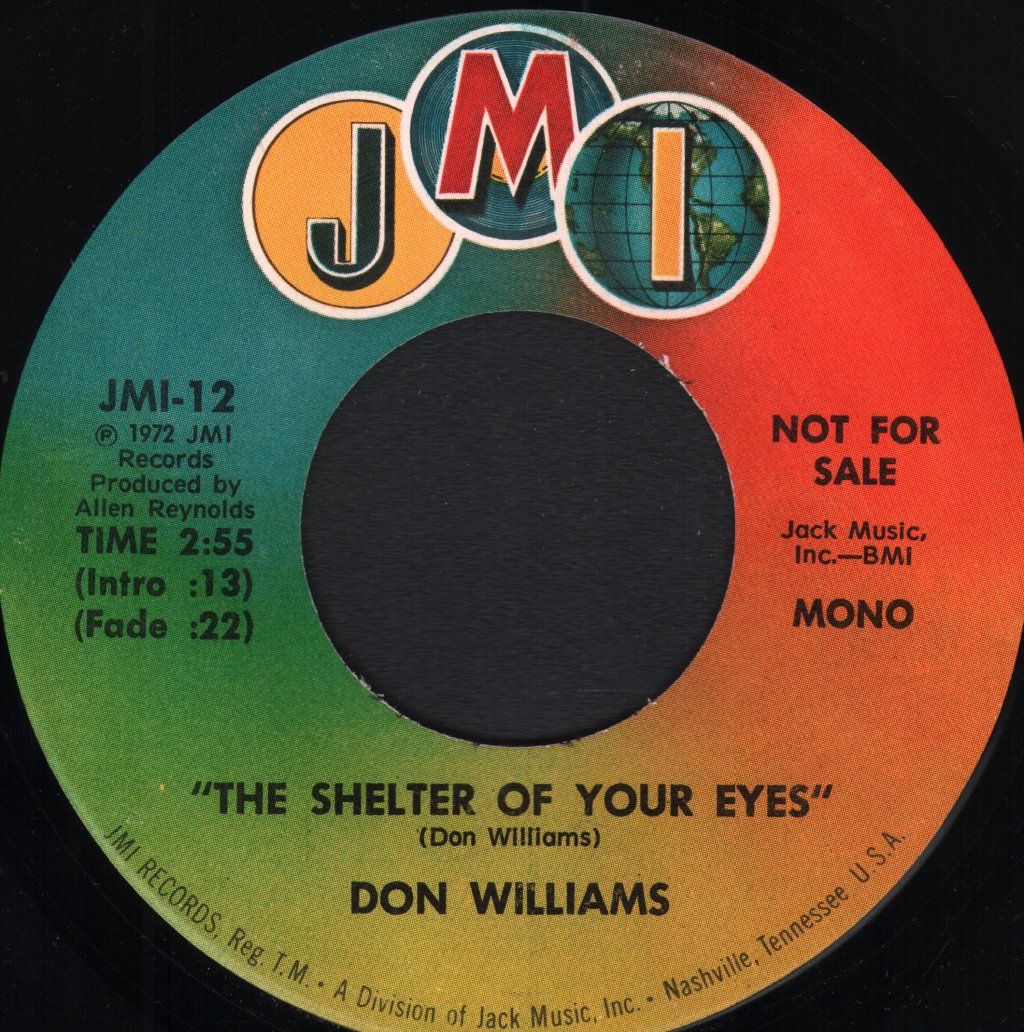 Don Williams - Shelter Of Your Eyes - 7 Inch
