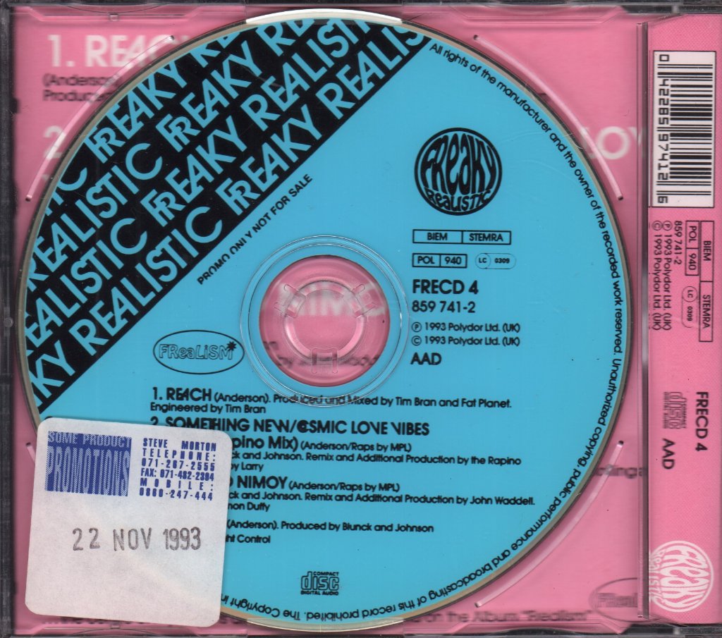 Freaky Realistic - Reach - Cd