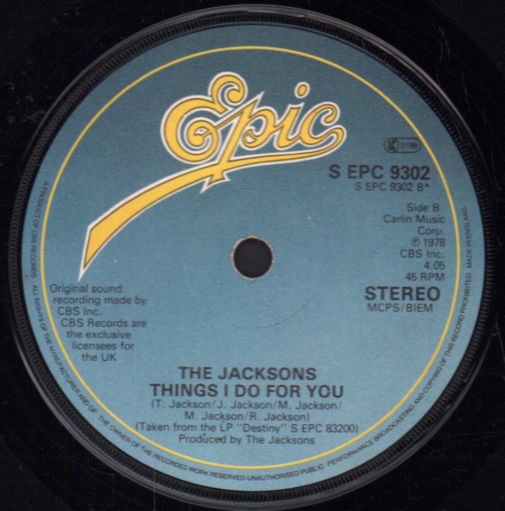 Jacksons (Us Group) - Lovely One - 7 Inch