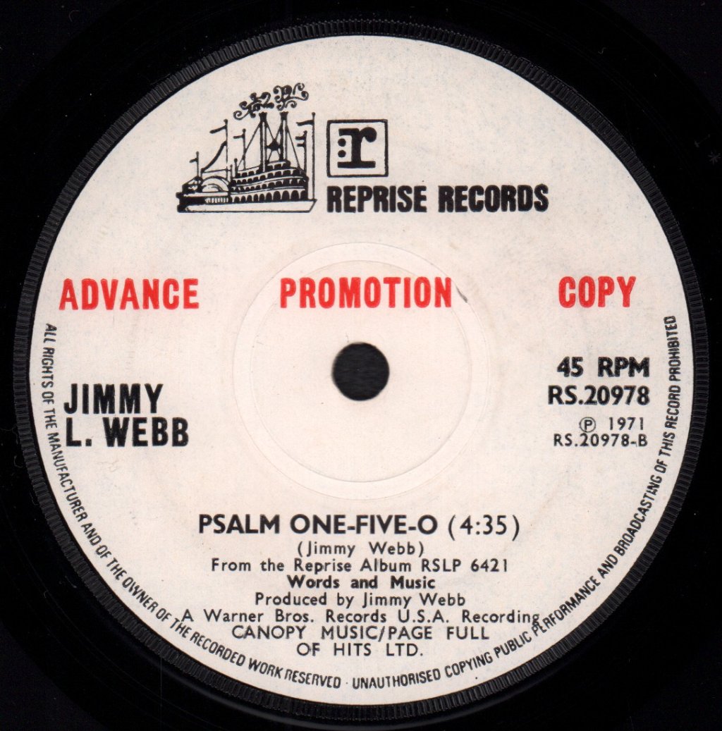 Jimmy Webb - P.F. Sloan - 7 Inch