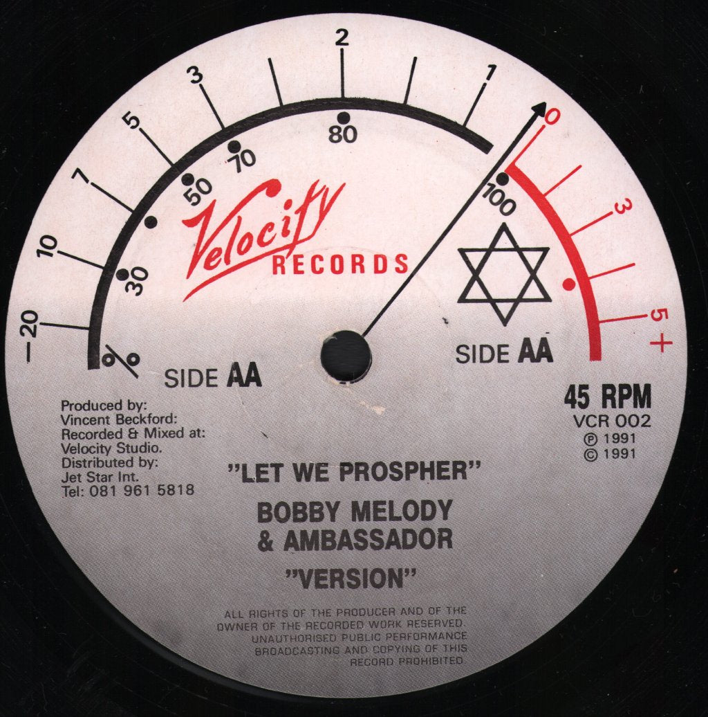 Bobby Melody - Give Me A Chance - 12 Inch