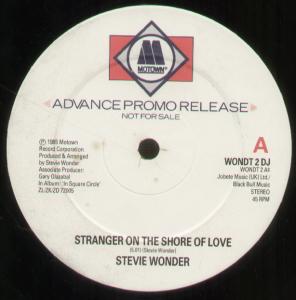 Stevie Wonder - Stranger On The Shore Of Love - 12 Inch
