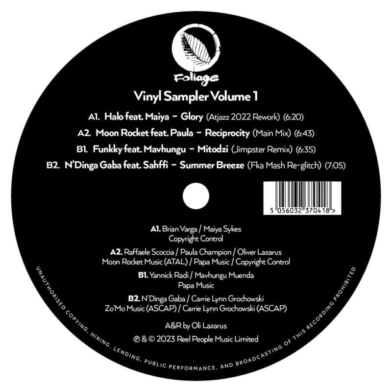 Various Artists - Foliage Records: Vinyl Sampler Volume 1 - 12 Inch