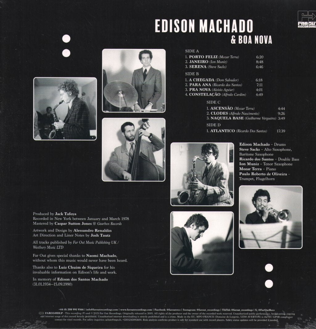 Edison Machado and Boa Nova - Edison Machado & Boa Nova - Double Lp