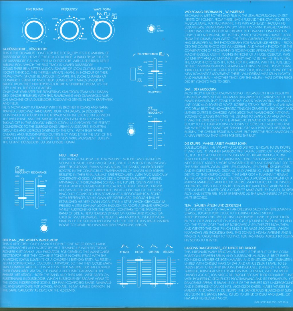 Various Artists - Electri_City (Elektronische Musik Aus Dusseldorf) - Lp
