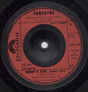 Fanfayre - Donny's Girl - 7 Inch