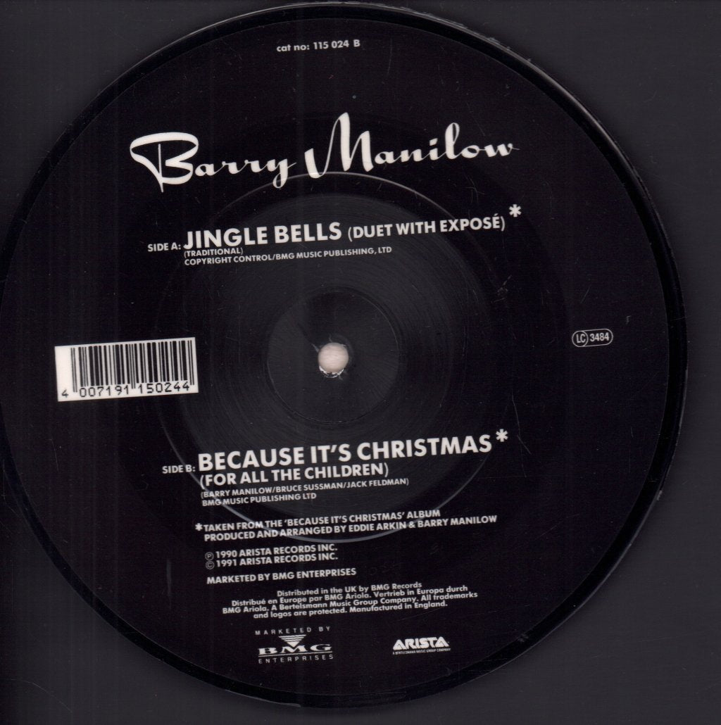 Barry Manilow - Jingle Bells - 7 Inch