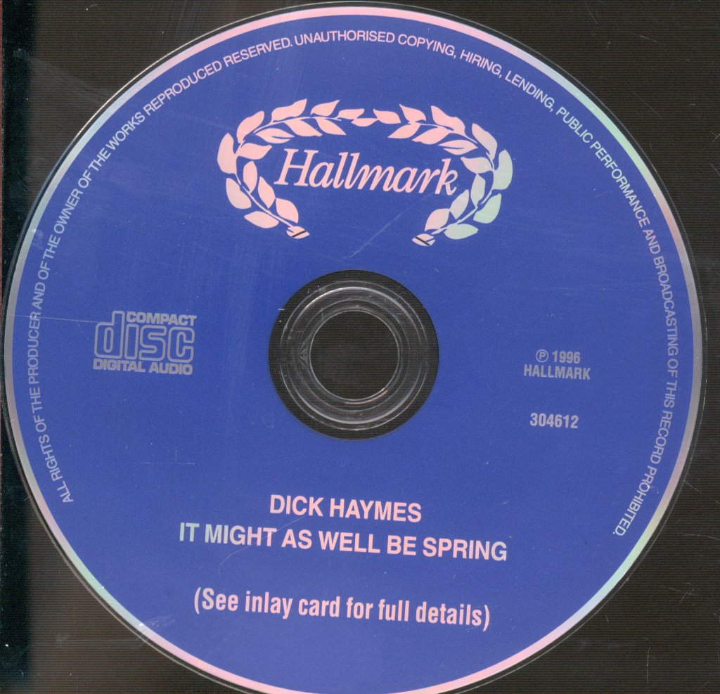 Dick Haymes - It Might As Well Be Spring - Cd