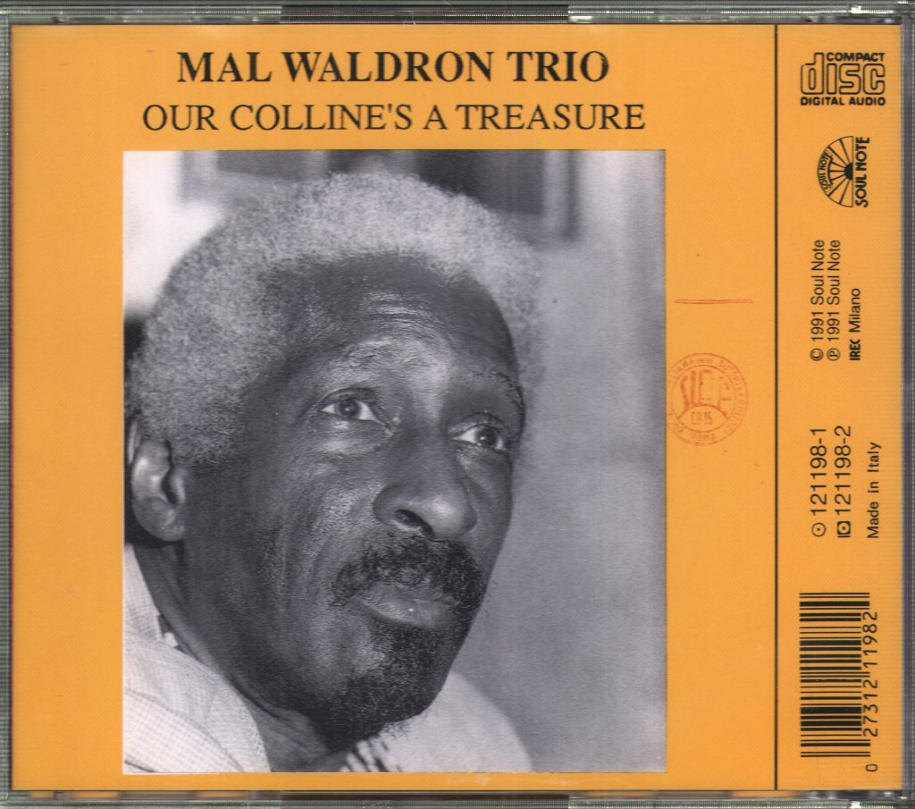 Mal Waldron Trio - Our Colline's A Treasure - Cd