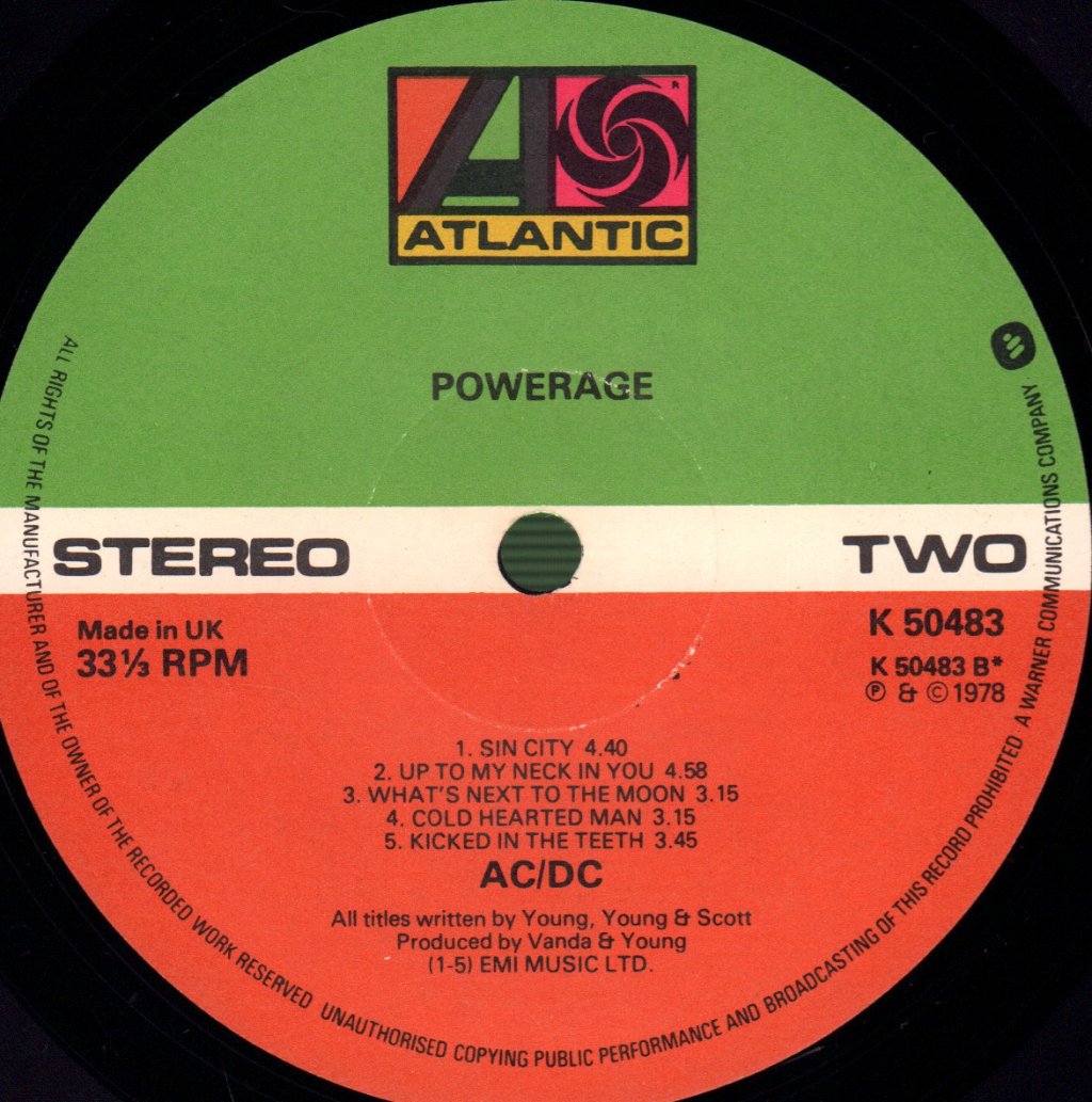 AC/DC - Powerage - Lp