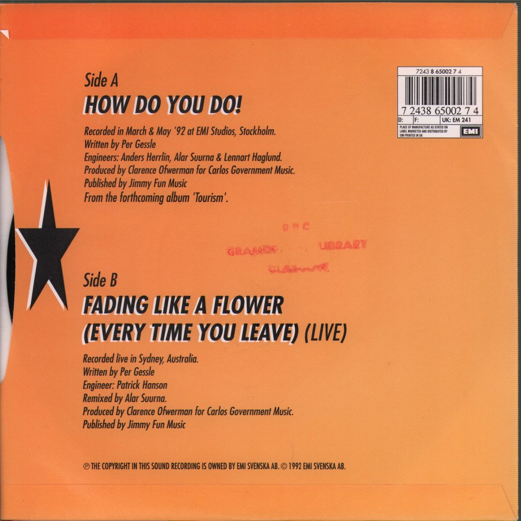 Roxette - How Do You Do! - 7 Inch
