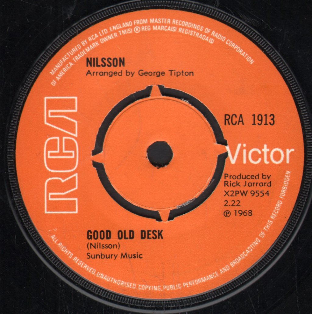 Nilsson - I Guess The Lord Must Be In New York City - 7 Inch