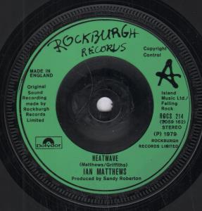 Ian Matthews - Heatwave - 7 Inch
