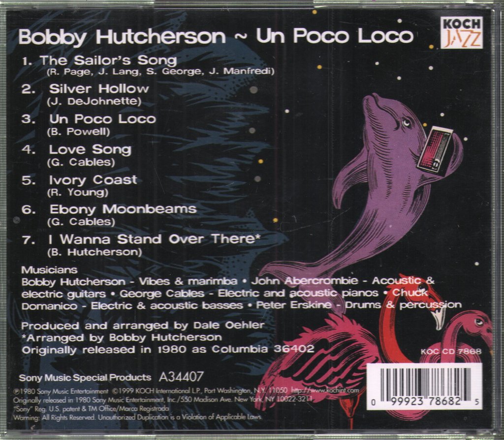 Bobby Hutcherson - Un Poco Loco - Cd