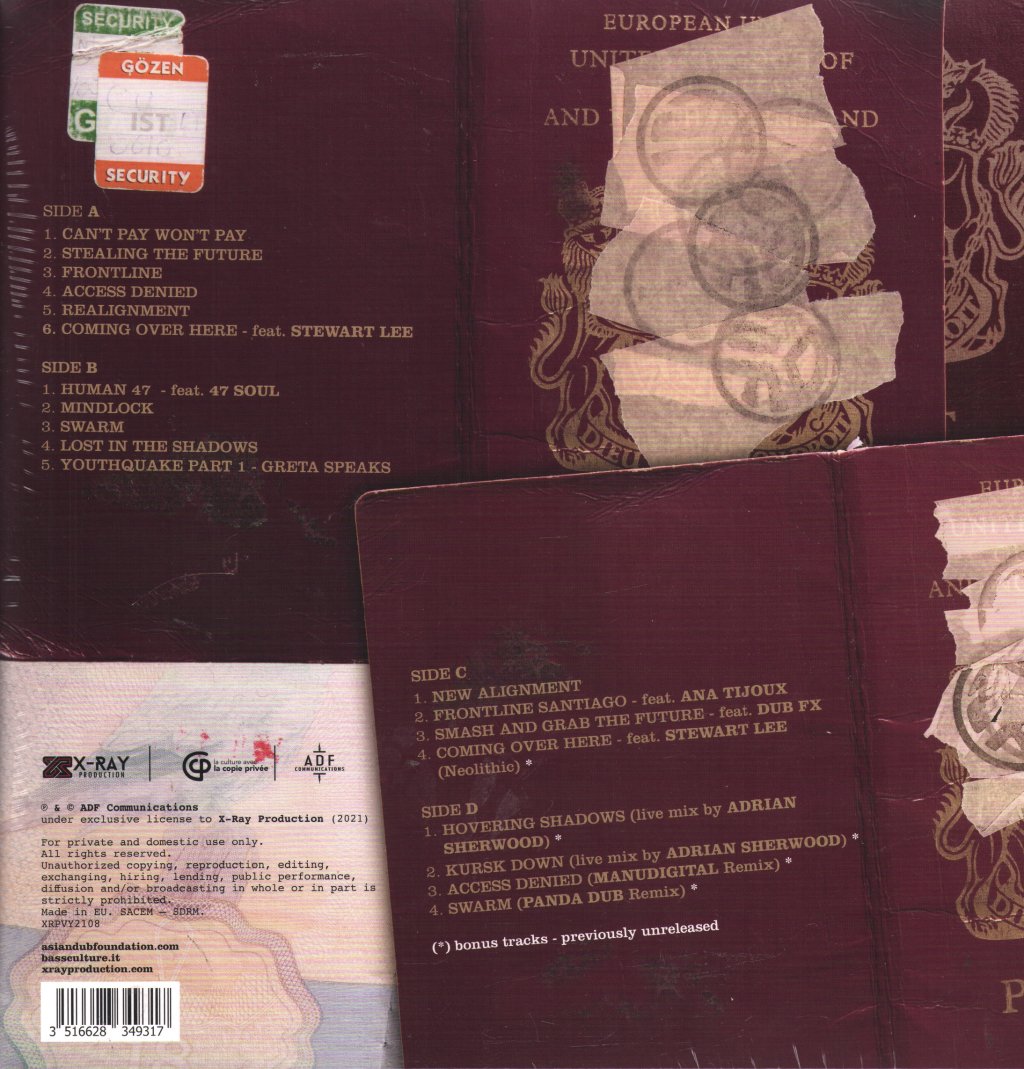 Asian Dub Foundation - Access Denied (Deluxe Edition) - Double Lp