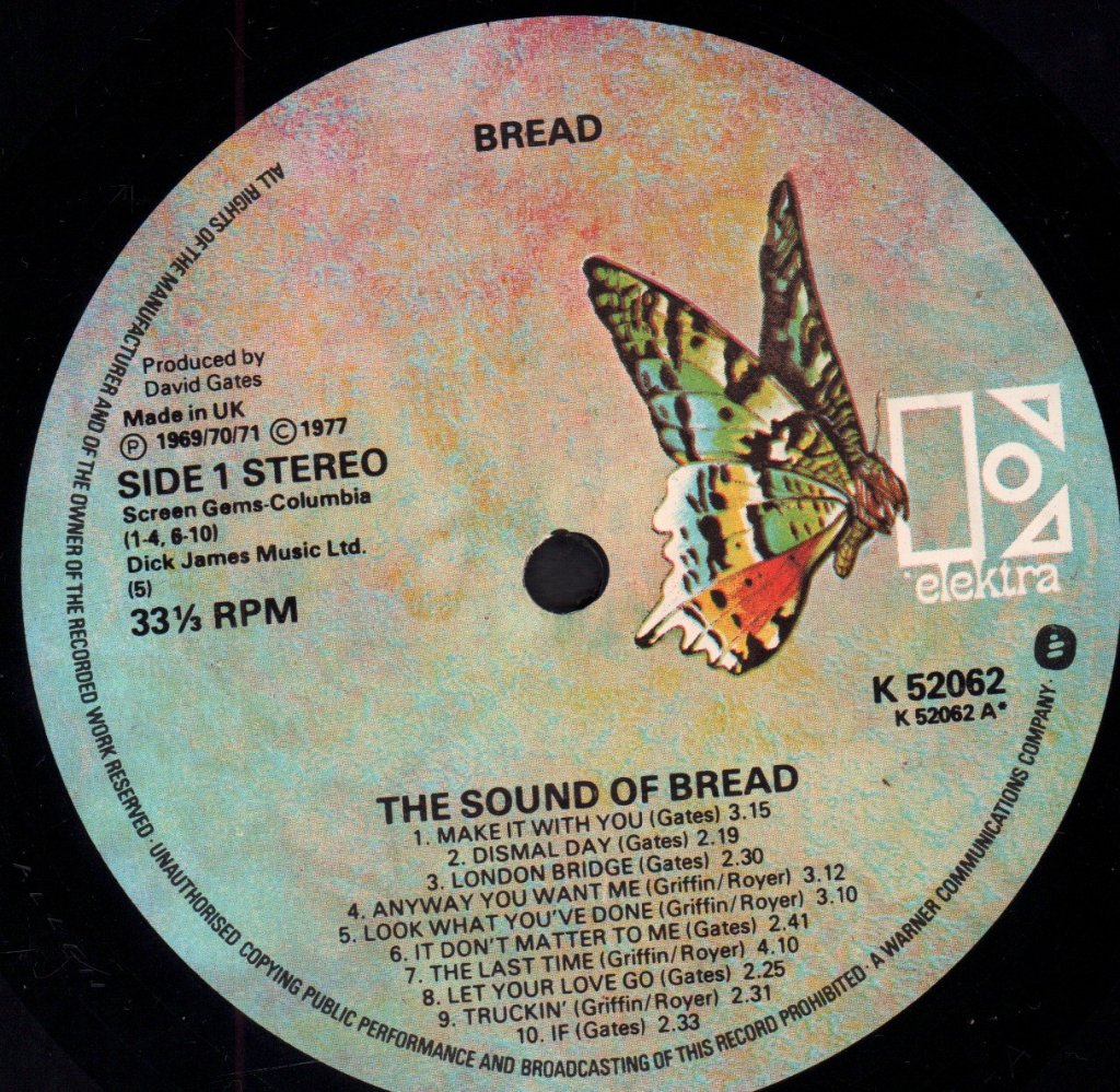 Bread - Sound Of Bread - Lp