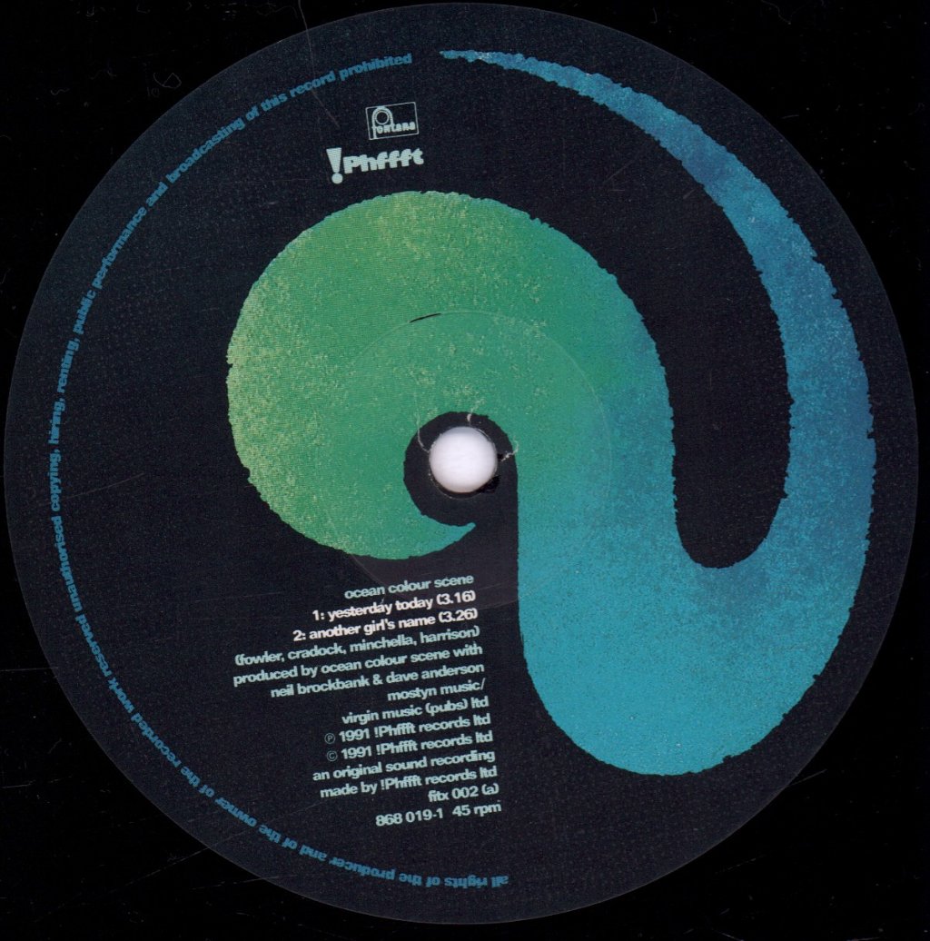 Ocean Colour Scene - Yesterday Today - 12 Inch