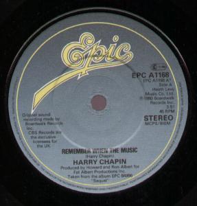 Harry Chapin - Remember When The Music - 7 Inch