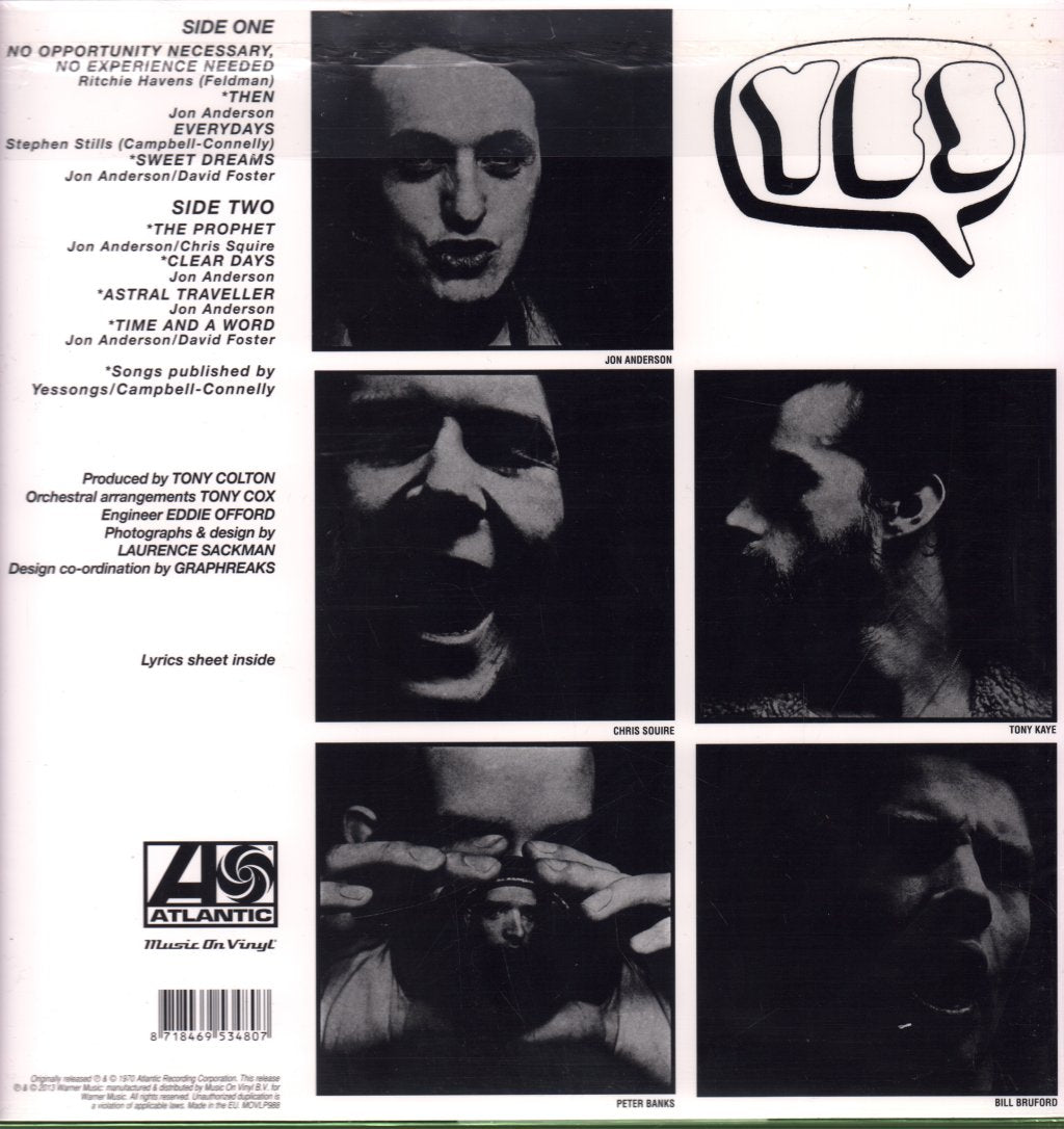 Yes - Time And A Word - Lp