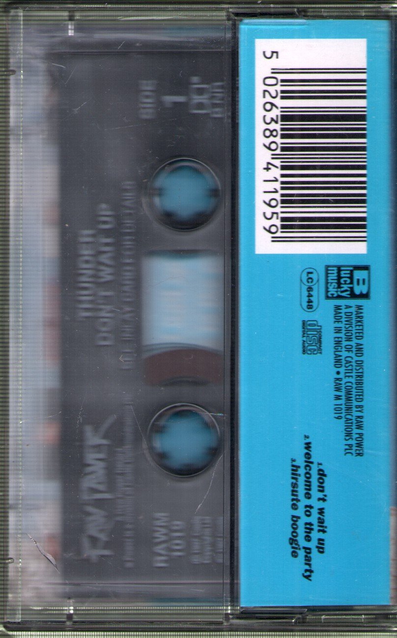 Thunder - Don't Wait Up - Cassette