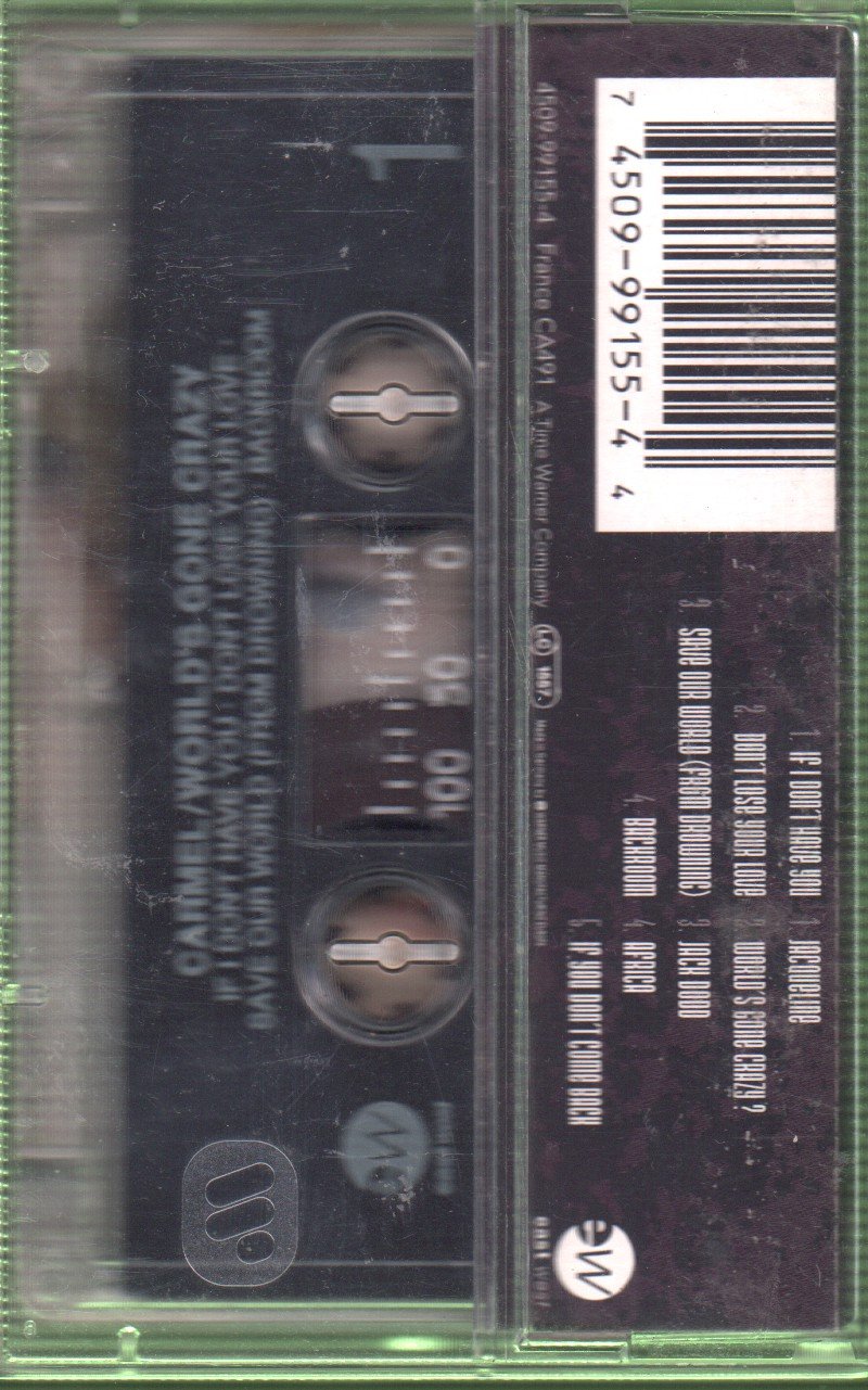 Carmel - World's Gone Crazy - Cassette