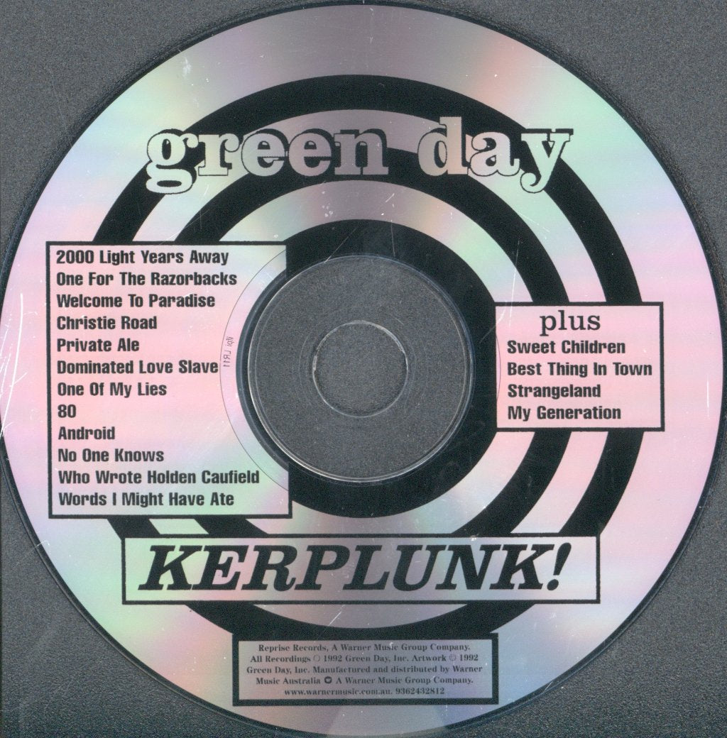 Green Day - Kerplunk! - Cd