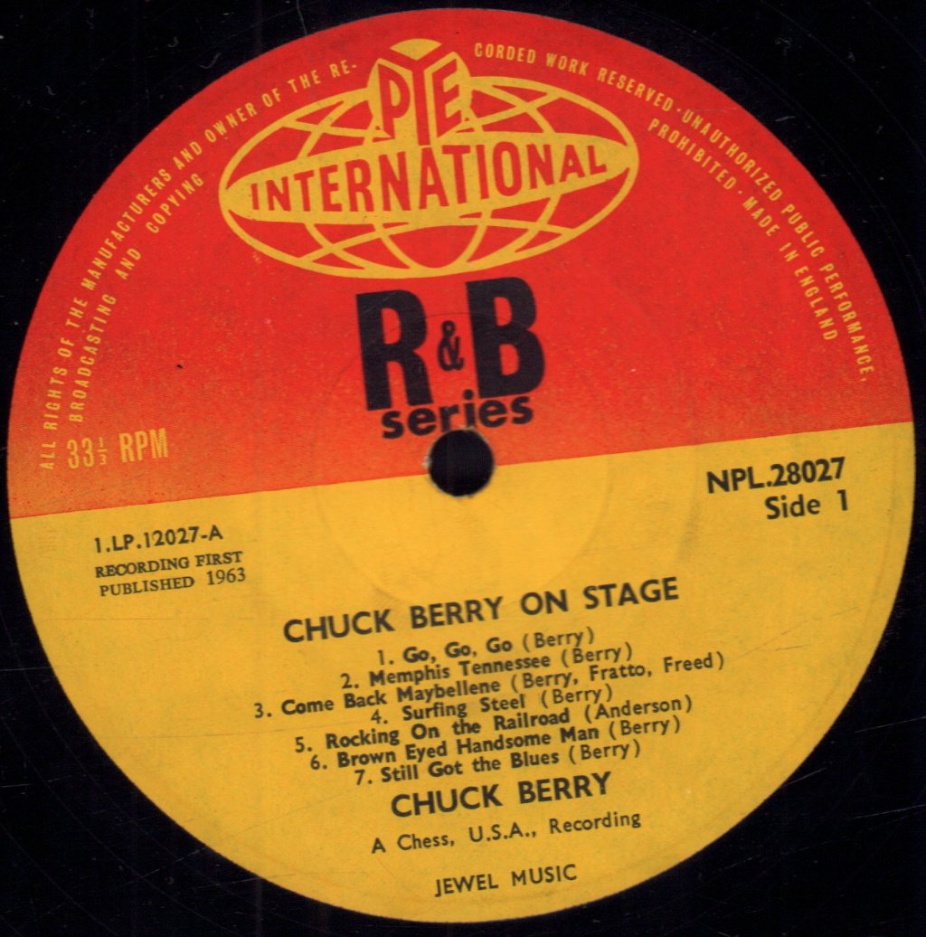 Chuck Berry - On Stage - Lp