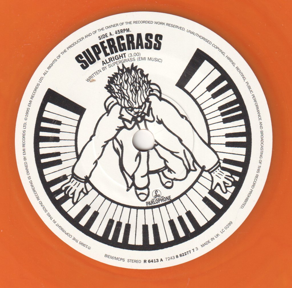 Supergrass - Alright - 7 Inch