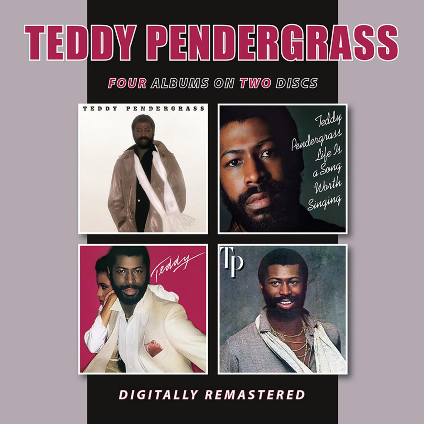 Teddy Pendergrass - Teddy Pendergrass / Life Is A Song Worth Singing / Teddy / Tp - Double Cd