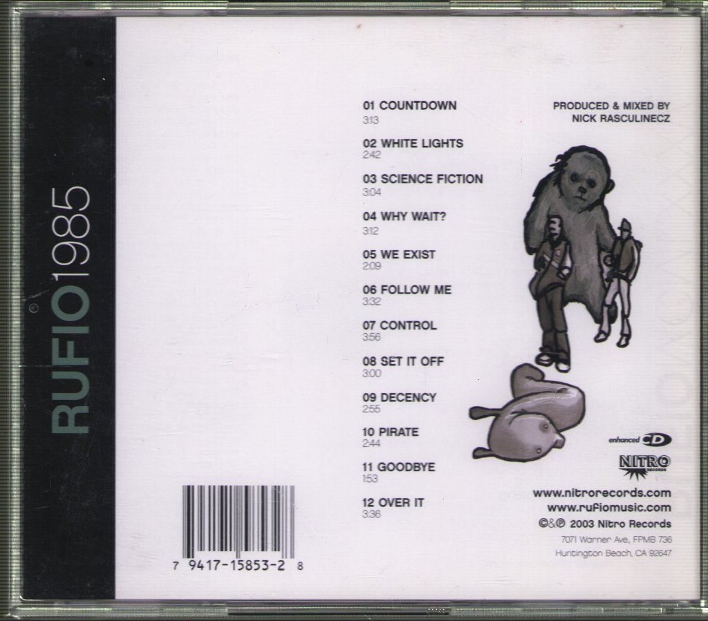 Rufio - Mcmlxxxv - Cd